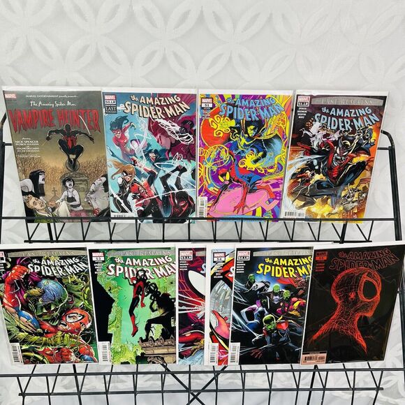Amazing Spider-man 50-54 55 2nd Print and 50.LR 51.LR 53.LR 54.LR Last Rites - Picture 1 of 9
